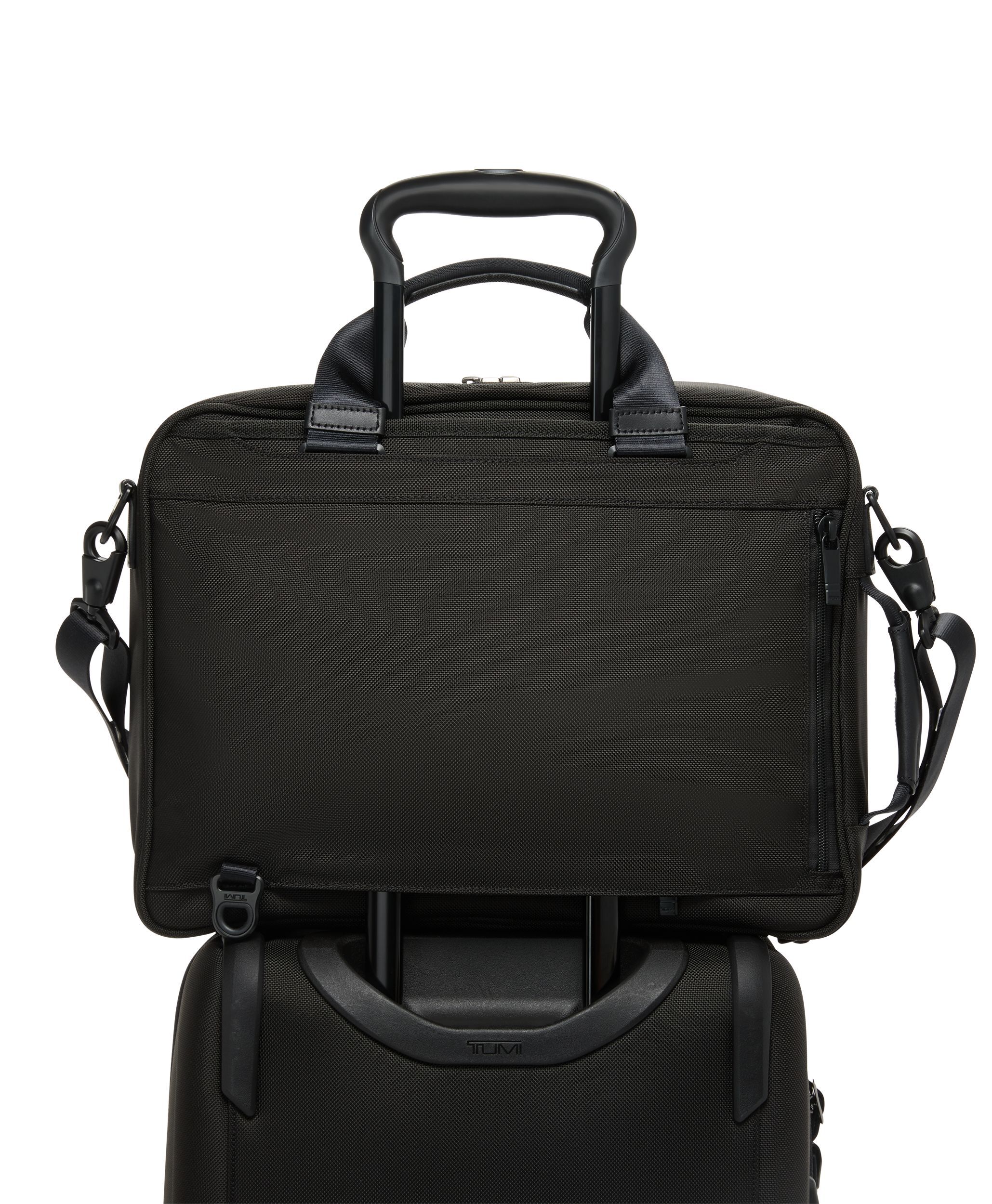 Three-Way Convertible Briefcase in Black | Tumi Alpha | TUMI Malaysia