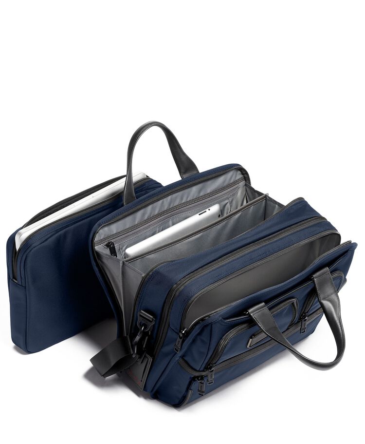 ALPHA Expandable Organizer Laptop Brief  hi-res | TUMI