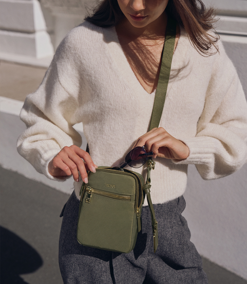 Tumi VOYAGEUR PERSIA CROSSBODY  lifestyle | TUMI