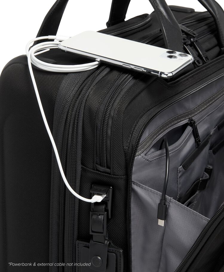 ALPHA Deluxe 4 Wheeled Laptop Case Brief  hi-res | TUMI