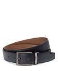 Rectangle Reversible Saffiano Leather Belt 35mm OS44