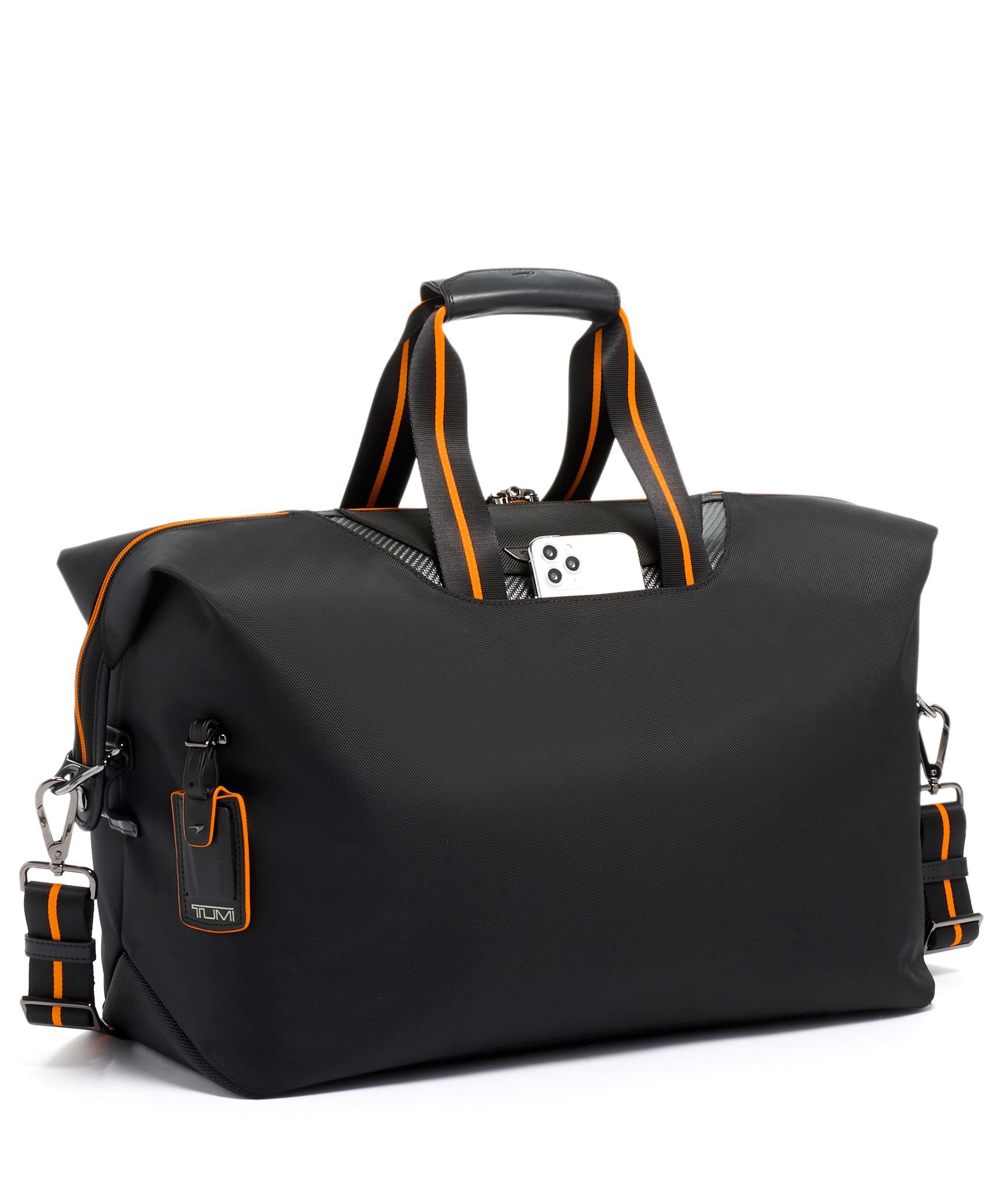 新品 TUMI I MCLAREN「M-テック」ソフト サチェル M-Tech Soft Satchel in Black | Tumi I Mclaren | TUMI Malaysia