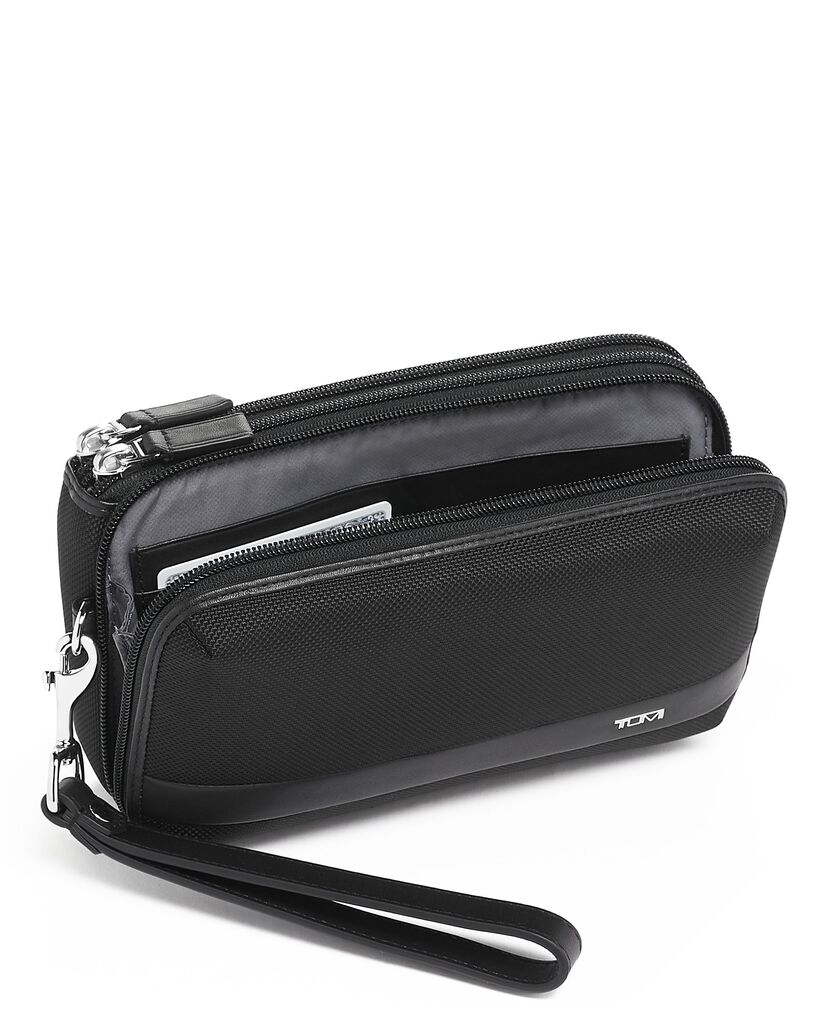 ALPHA Triple Zip Clutch  hi-res | TUMI