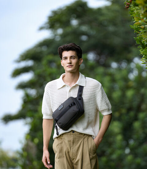 Tumi ALPHA BRAVO RANGER CROSSBODY  lifestyle | TUMI