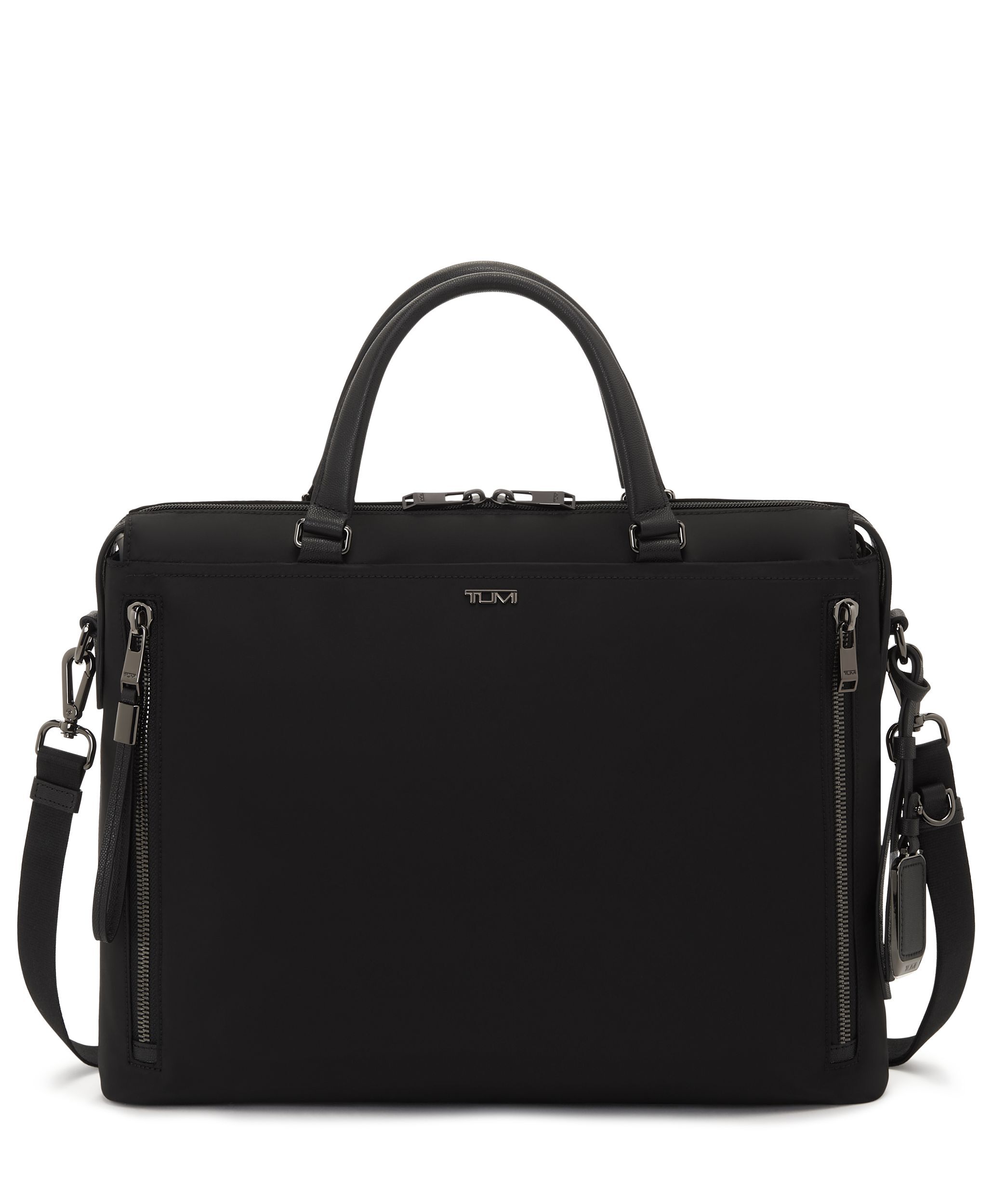 Kendallville Brief in Black/Gunmetal | Voyageur | TUMI Malaysia