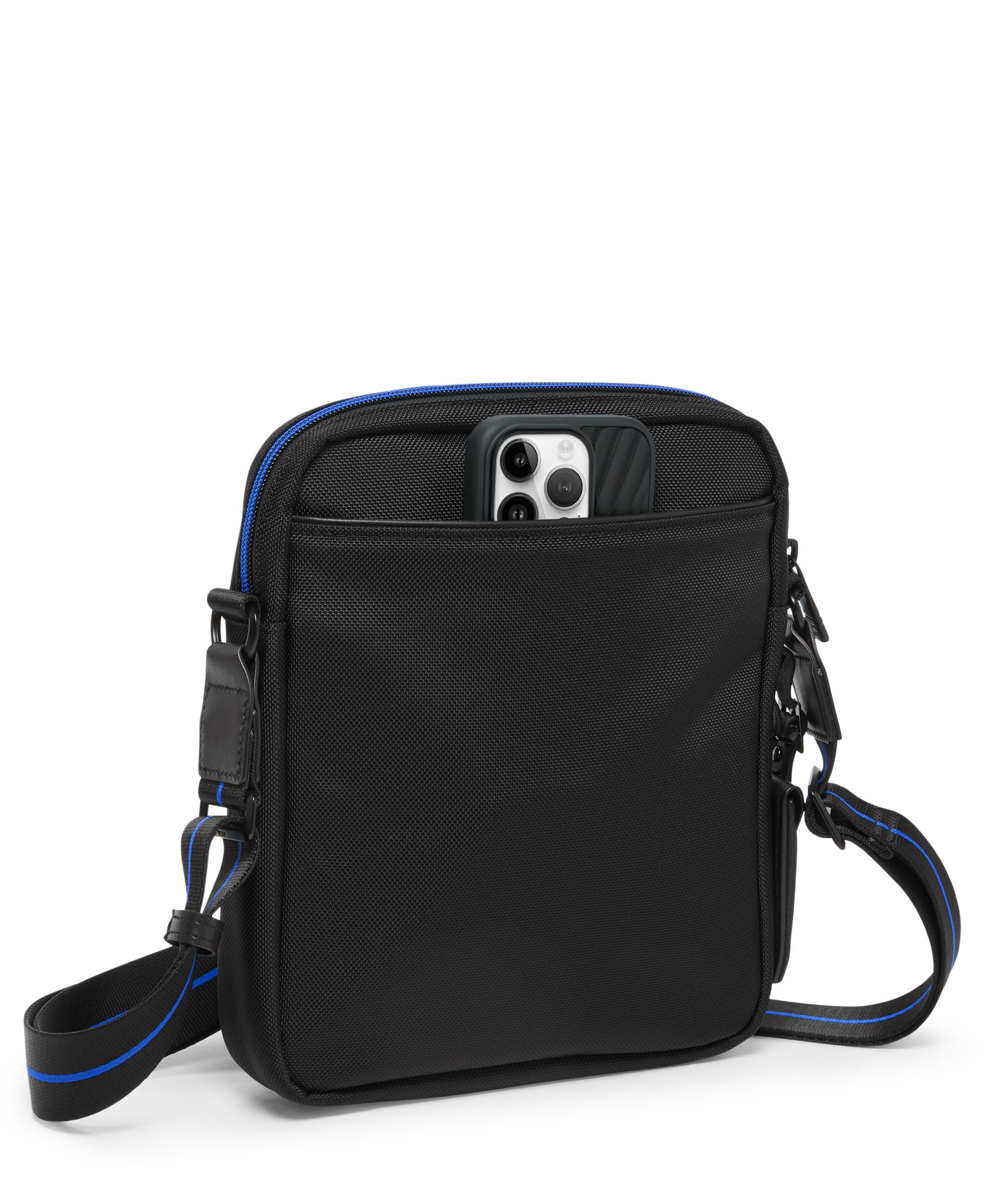 Medium Crossbody in Black/Ultra Blue | Tumi Alpha | TUMI Malaysia