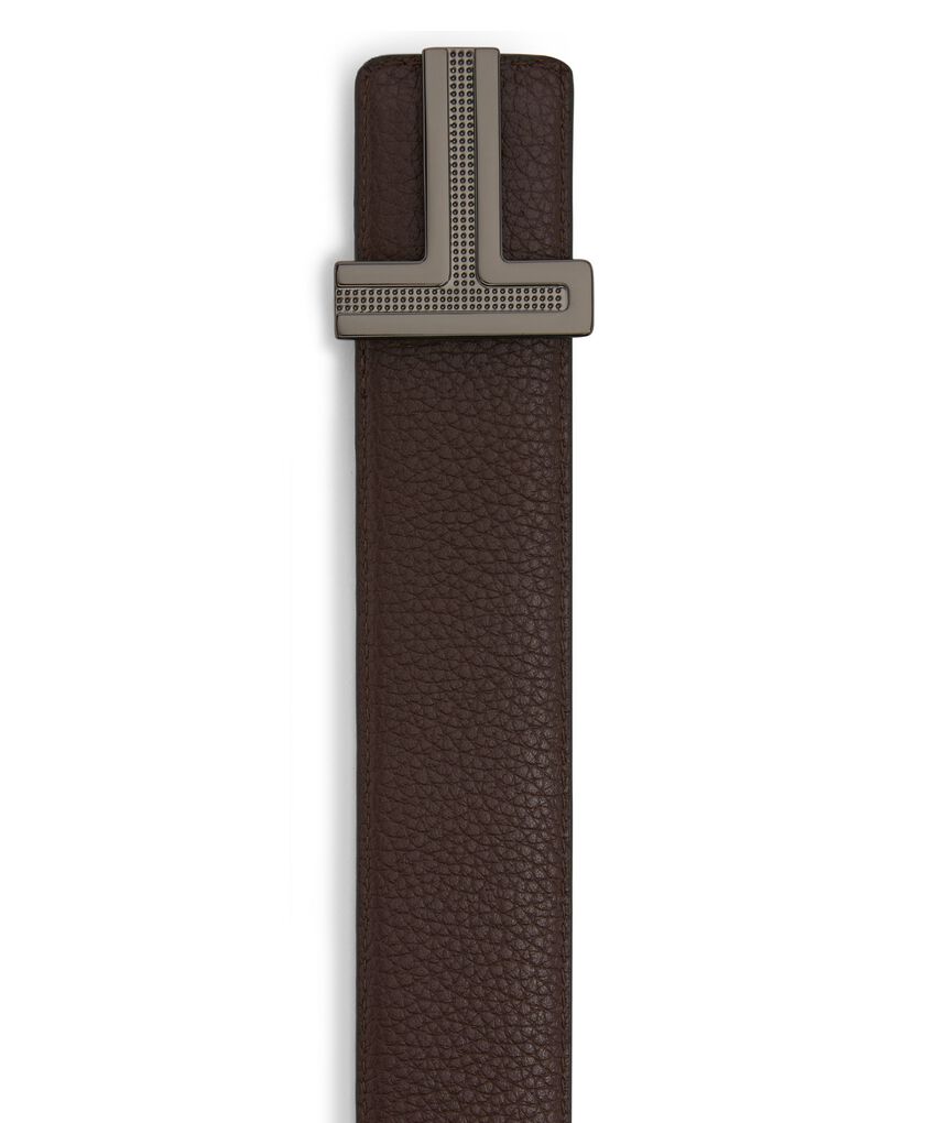 BELTS T Buckle Reversible Leather Belt, 35mm, 40  hi-res | TUMI