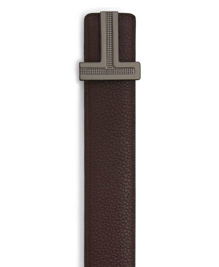 BELTS T Buckle Reversible Leather Belt, 35mm, 40  hi-res | TUMI