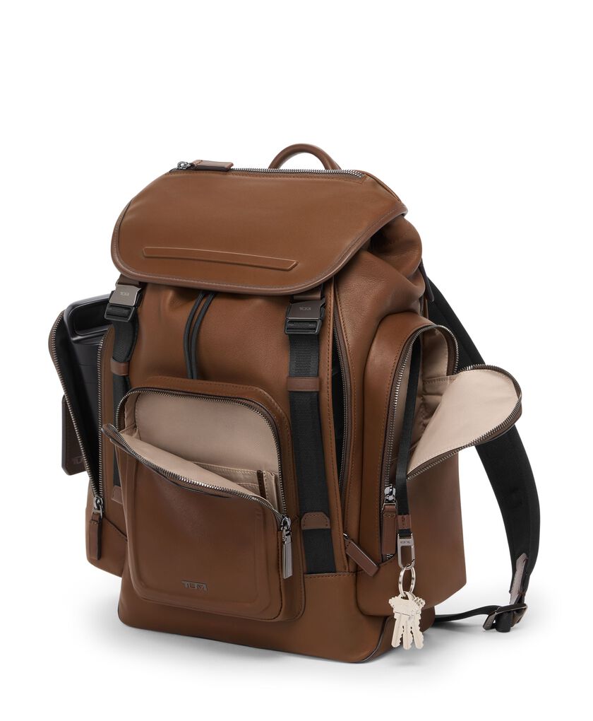 TUMI HARRISON Small Griffen Flap Backpack  hi-res | TUMI