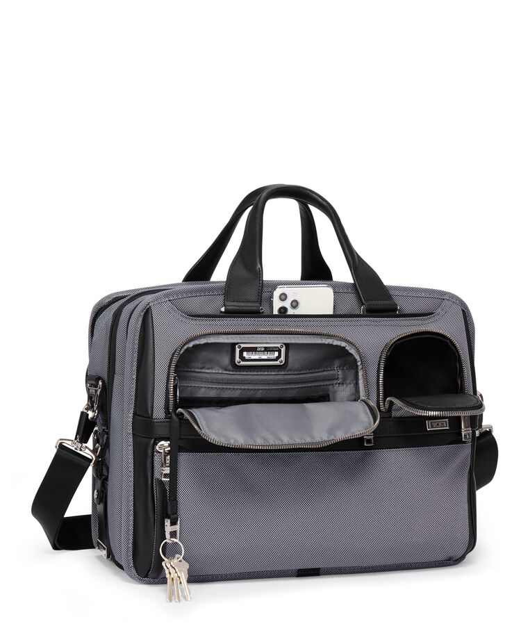 ALPHA X Expandable Organizer Laptop Brief  hi-res | TUMI