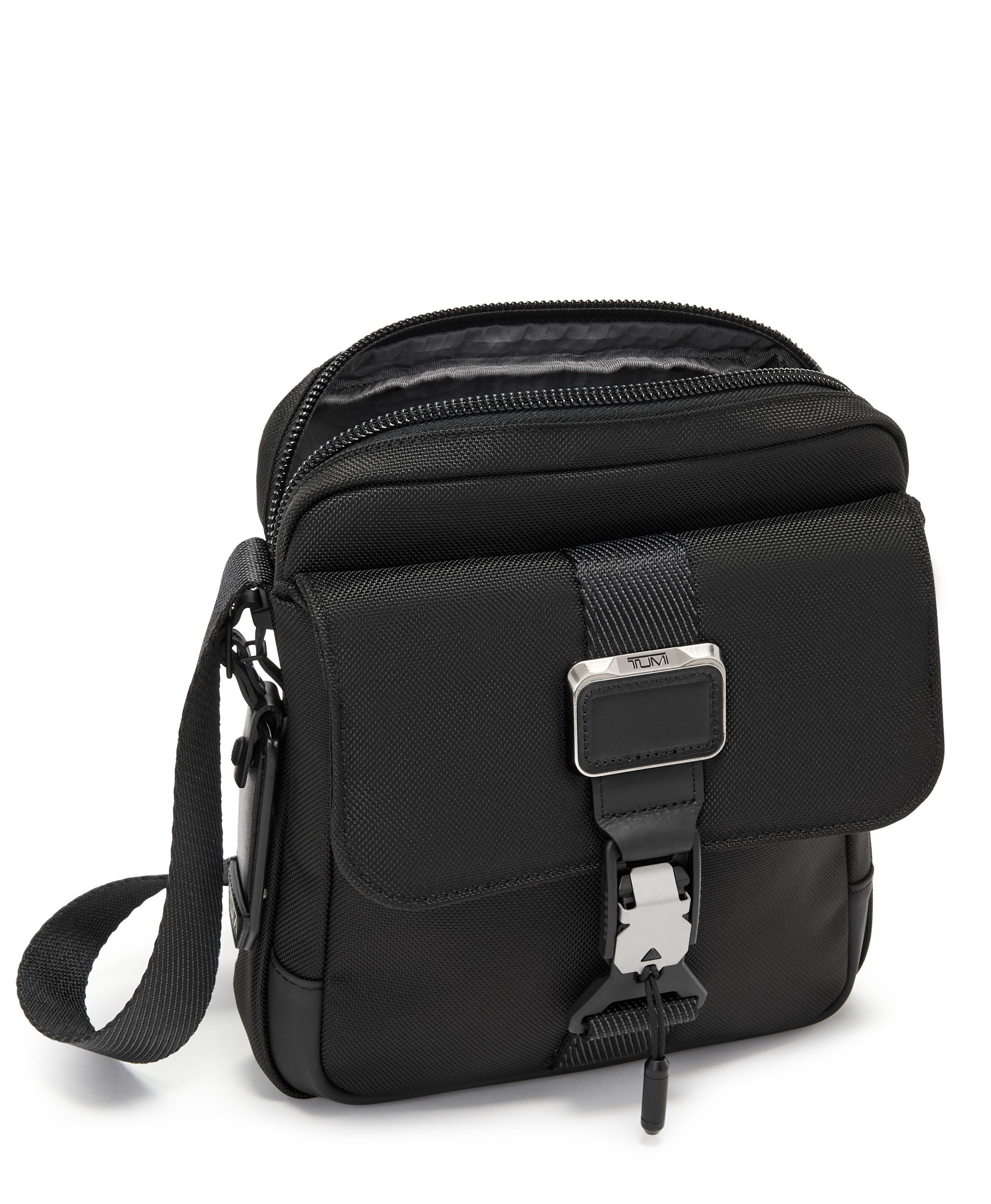 Tumi crossbody best sale bag leather