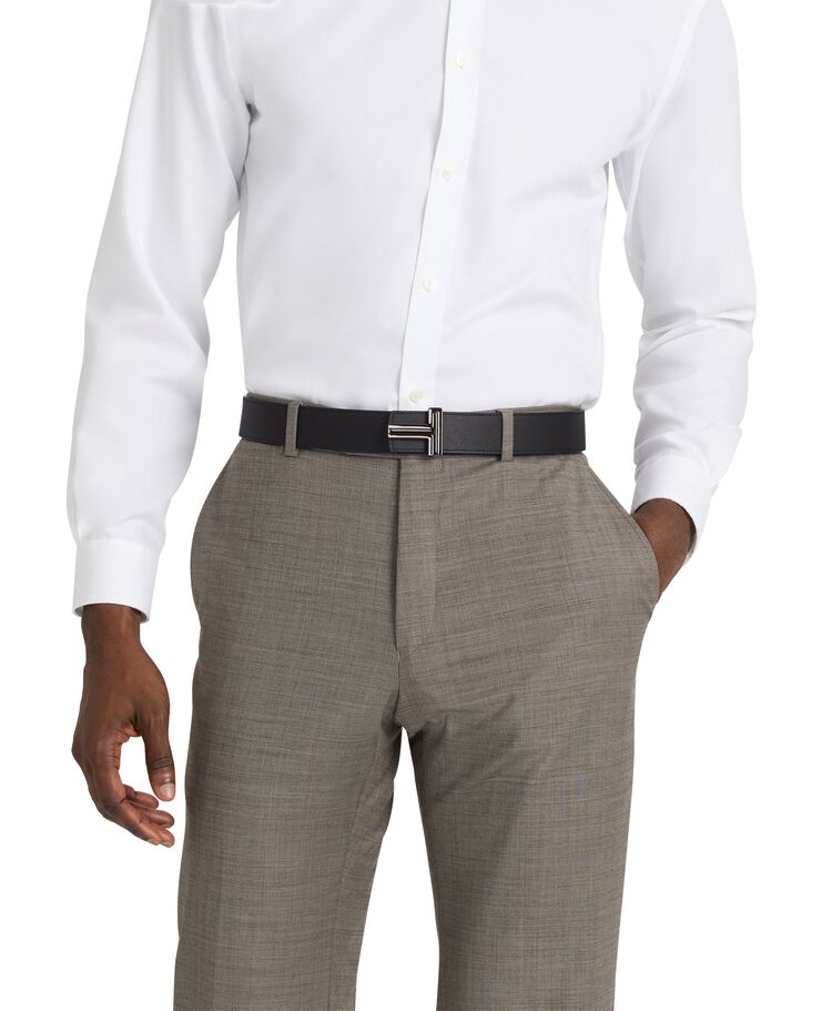 TUMI BELTS T Buckle Reversible Leather Belt 35mm 40  hi-res | TUMI