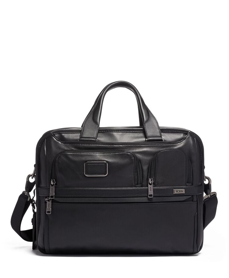 ALPHA Expandable Organizer Laptop Brief  hi-res | TUMI