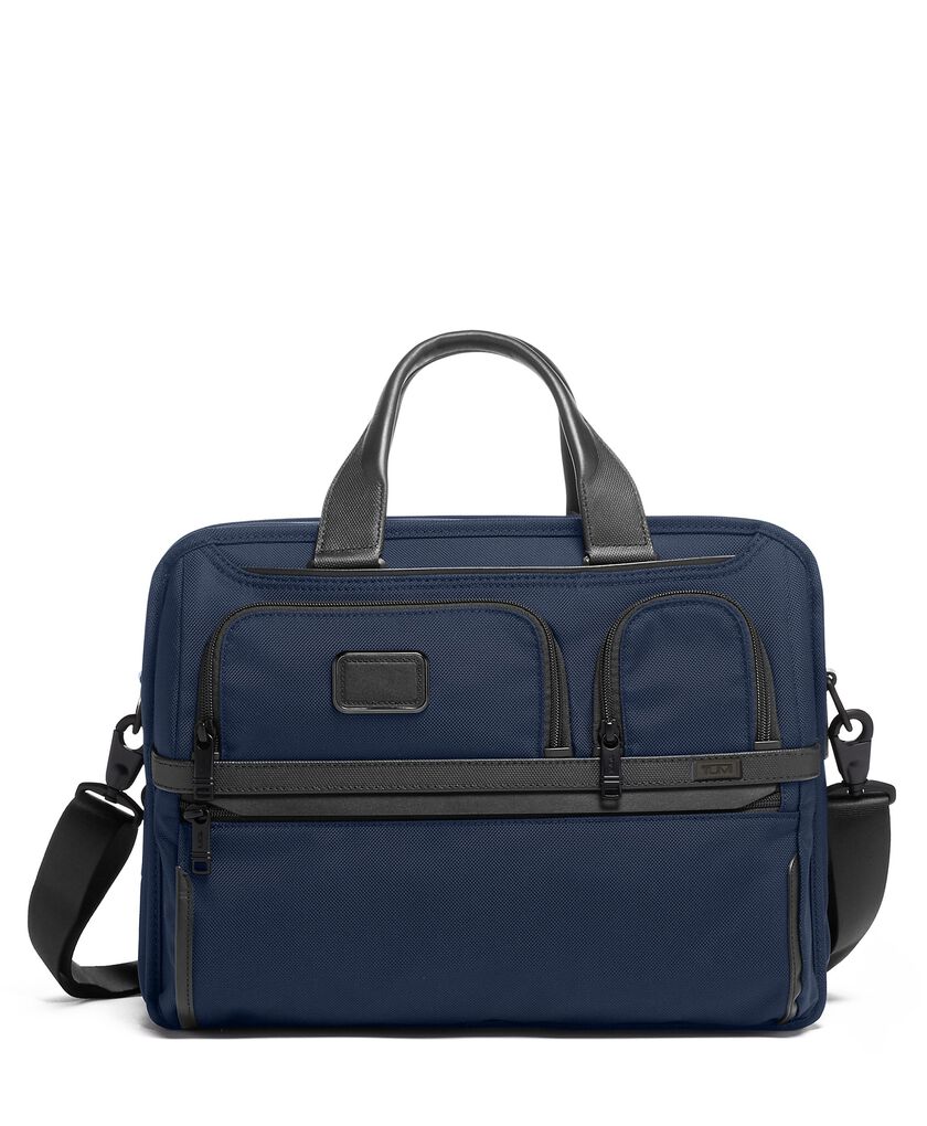 ALPHA Expandable Organizer Laptop Brief  hi-res | TUMI