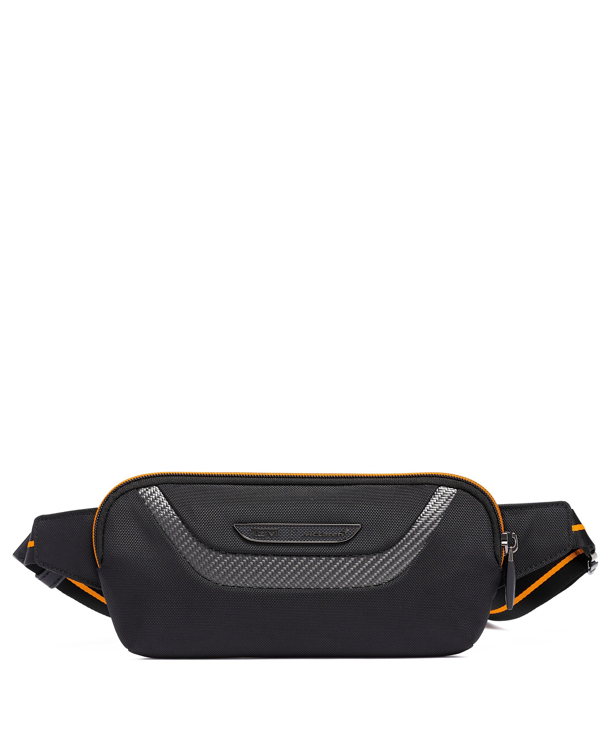 【TUMI×McLaren】　Brox Slim ショルダーバッグ Brox Slim Utility Pouch in Black | Tumi I Mclaren | TUMI Malaysia