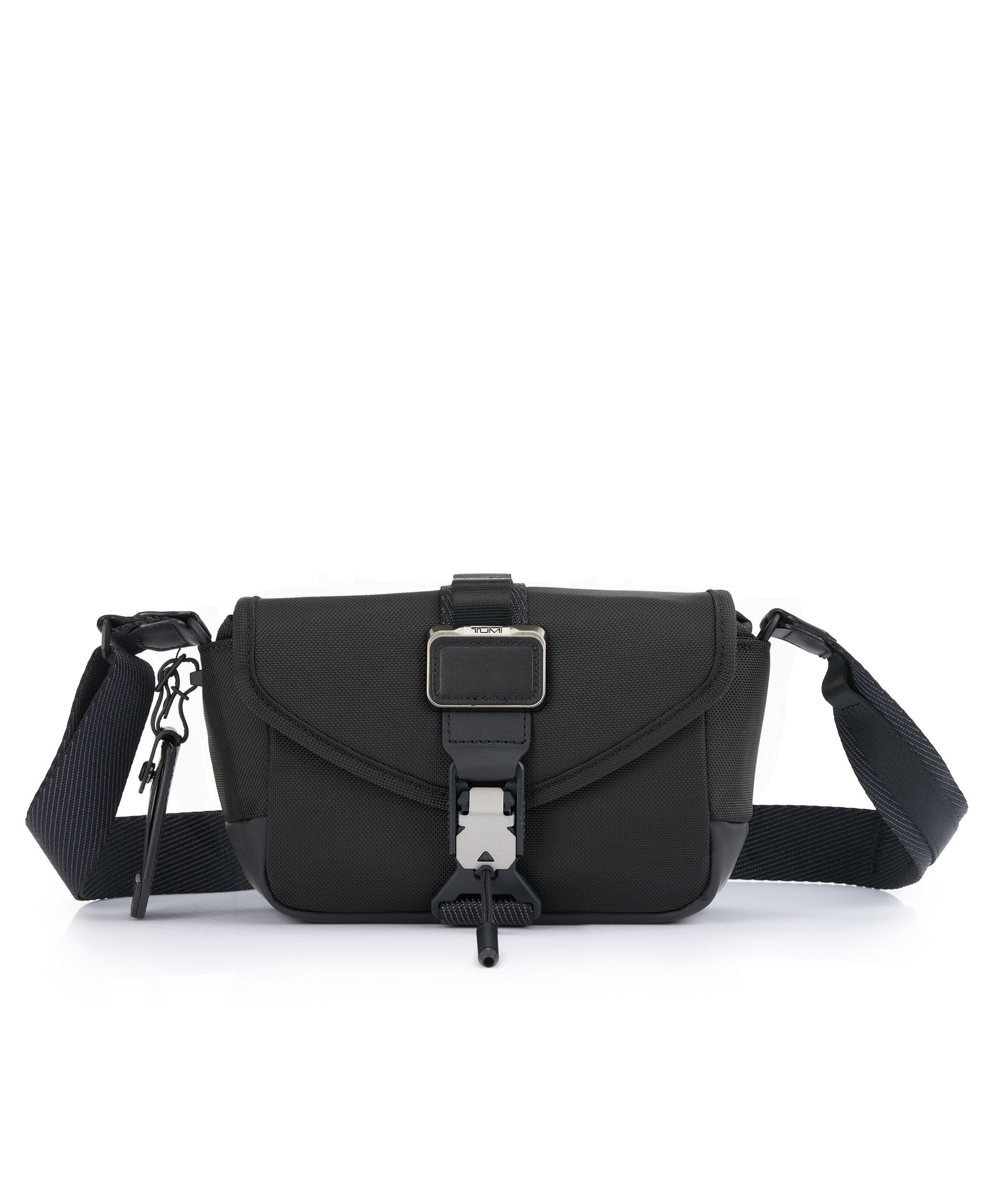 Compass Flap Crossbody in Black | Alpha Bravo | TUMI Malaysia