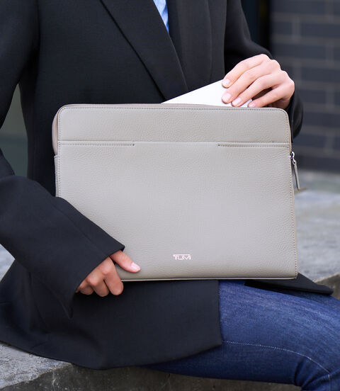 Tumi GEORGICA MILINIA LAPTOP SLEEVE  lifestyle | TUMI