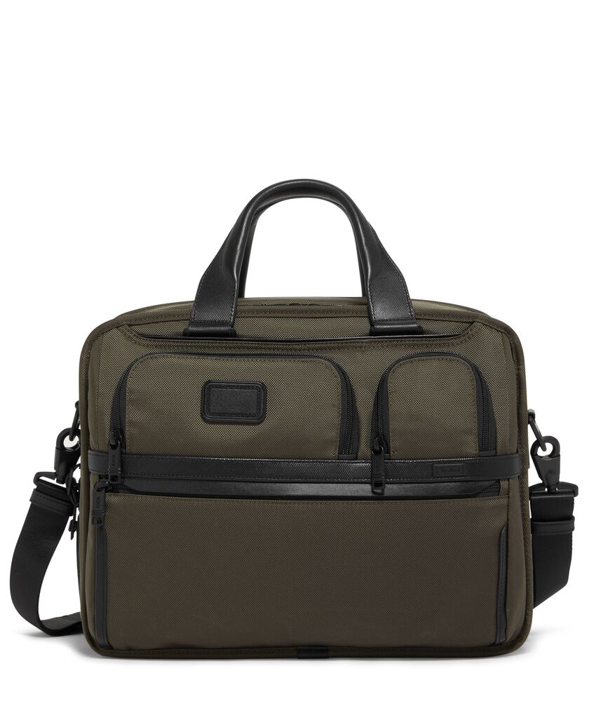 ALPHA Expandable Organizer Laptop Brief  hi-res | TUMI