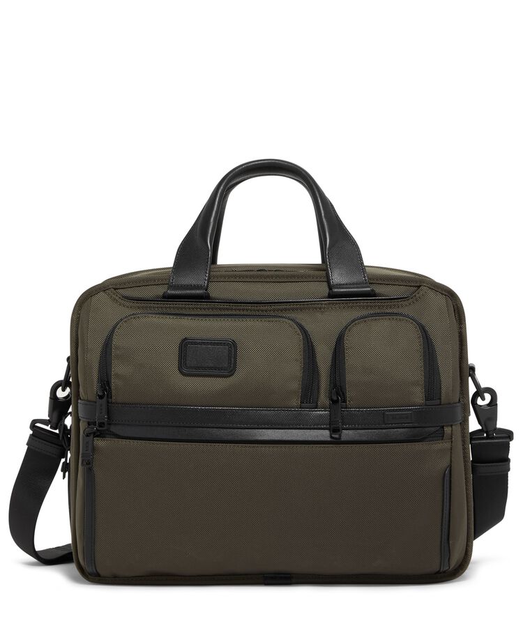 ALPHA Expandable Organizer Laptop Brief  hi-res | TUMI