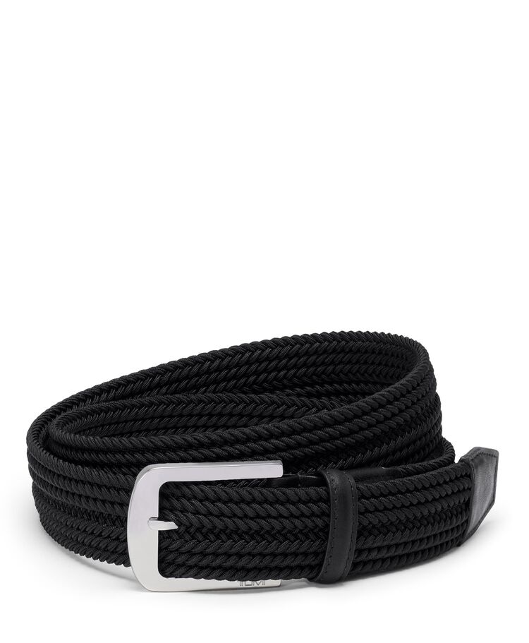 TUMI BELTS Rounded Woven Belt 35mm  hi-res | TUMI