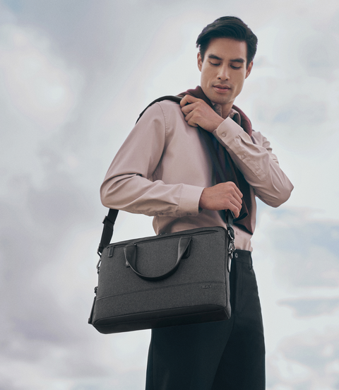 Tumi TUMI HARRISON SYCAMORE SLIM BRIEF  lifestyle | TUMI