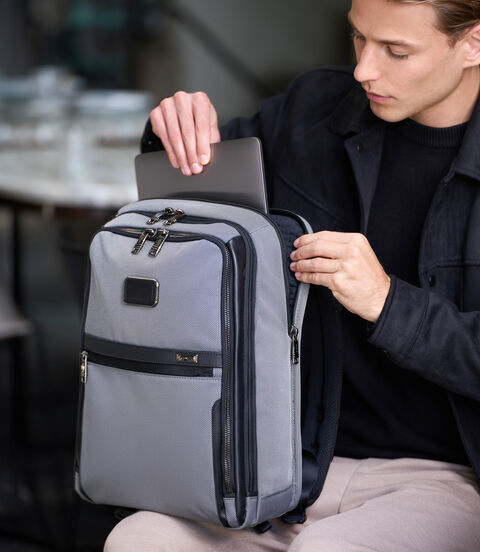 TUMI ALPHA Slim Backpack  lifestyle | TUMI