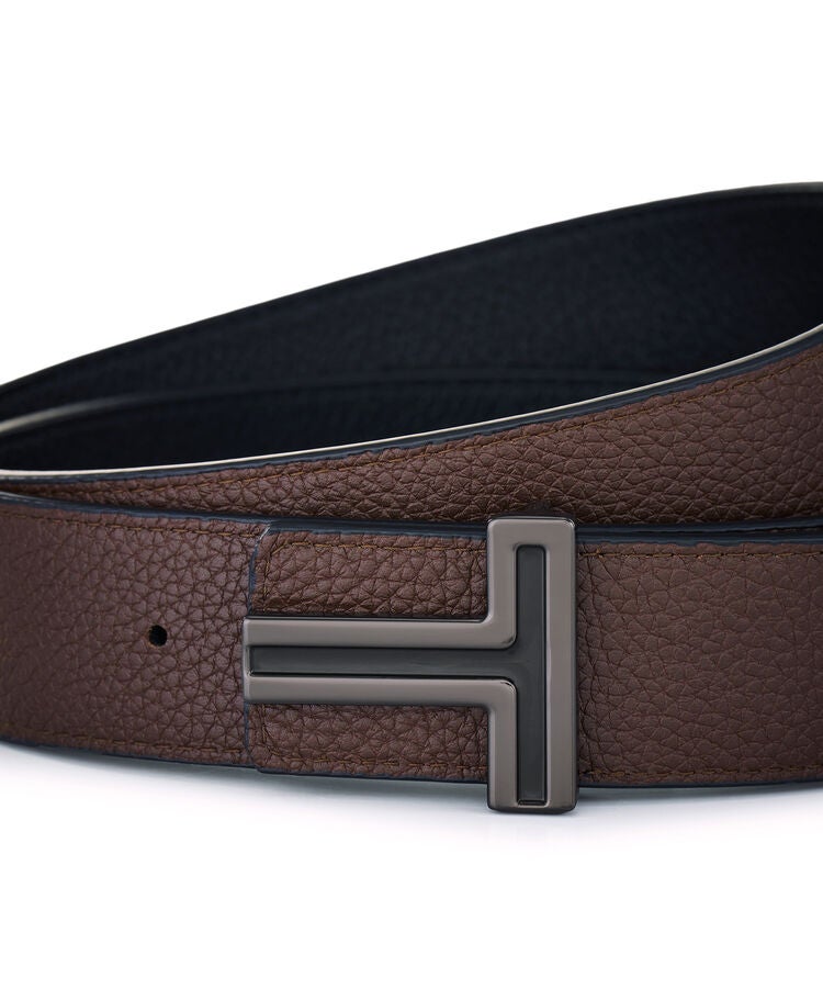TUMI BELTS T Buckle Reversible Leather Belt 35mm 36  hi-res | TUMI