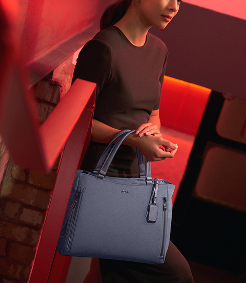 Tumi VOYAGEUR VALETTA MEDIUM TOTE  lifestyle | TUMI