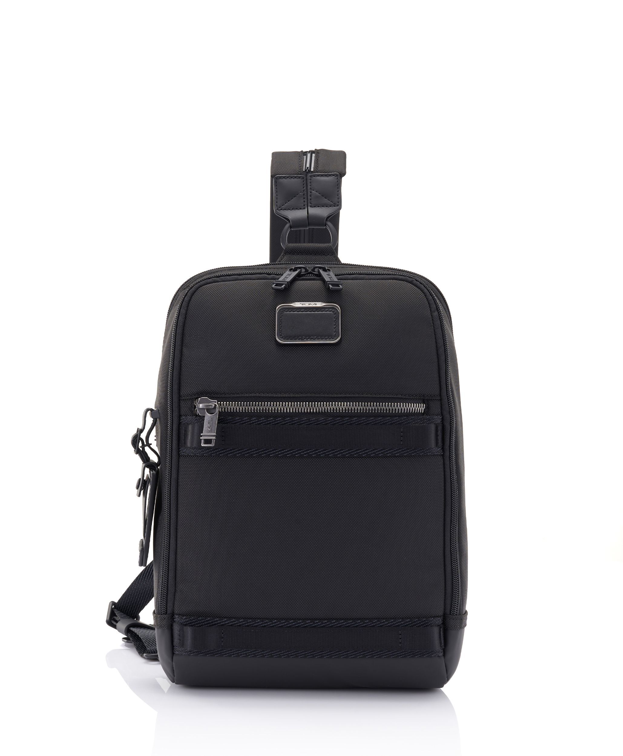Compact Backpack Sling in Black | Alpha Bravo | TUMI Malaysia
