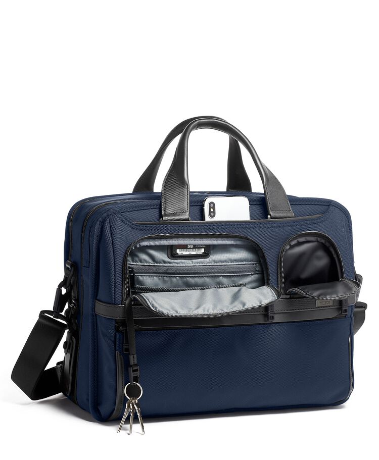 ALPHA Expandable Organizer Laptop Brief  hi-res | TUMI