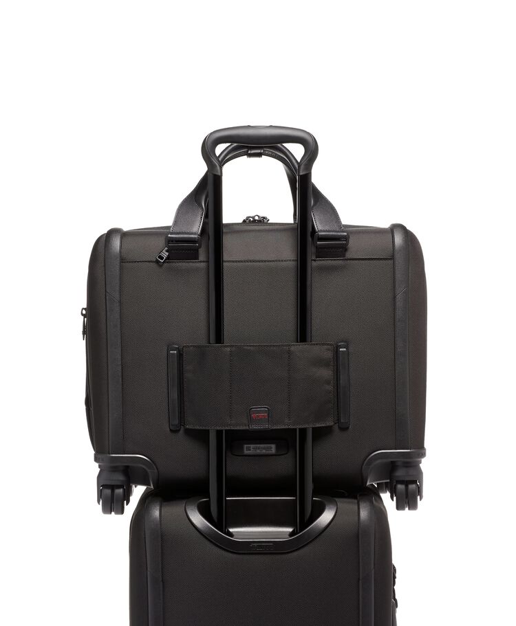 ALPHA Deluxe 4 Wheeled Laptop Case Brief  hi-res | TUMI