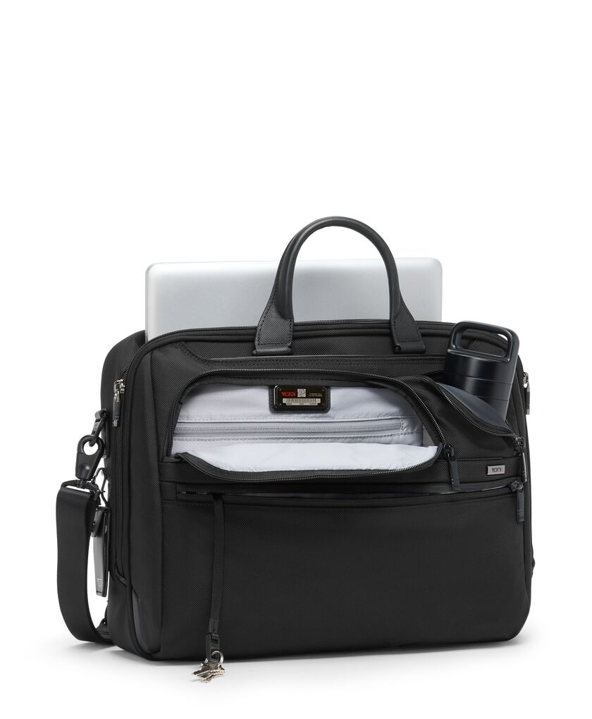 TUMI ALPHA Large 17" Briefcase  hi-res | TUMI
