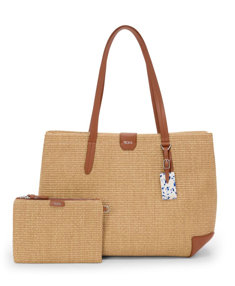 OLAS Milos Woven Tote  hi-res | TUMI