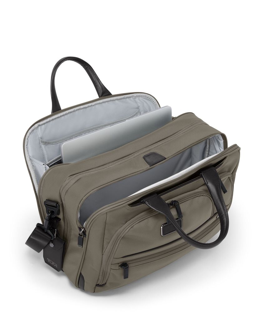 TUMI ALPHA Medium 15" Expandable Briefcase  hi-res | TUMI